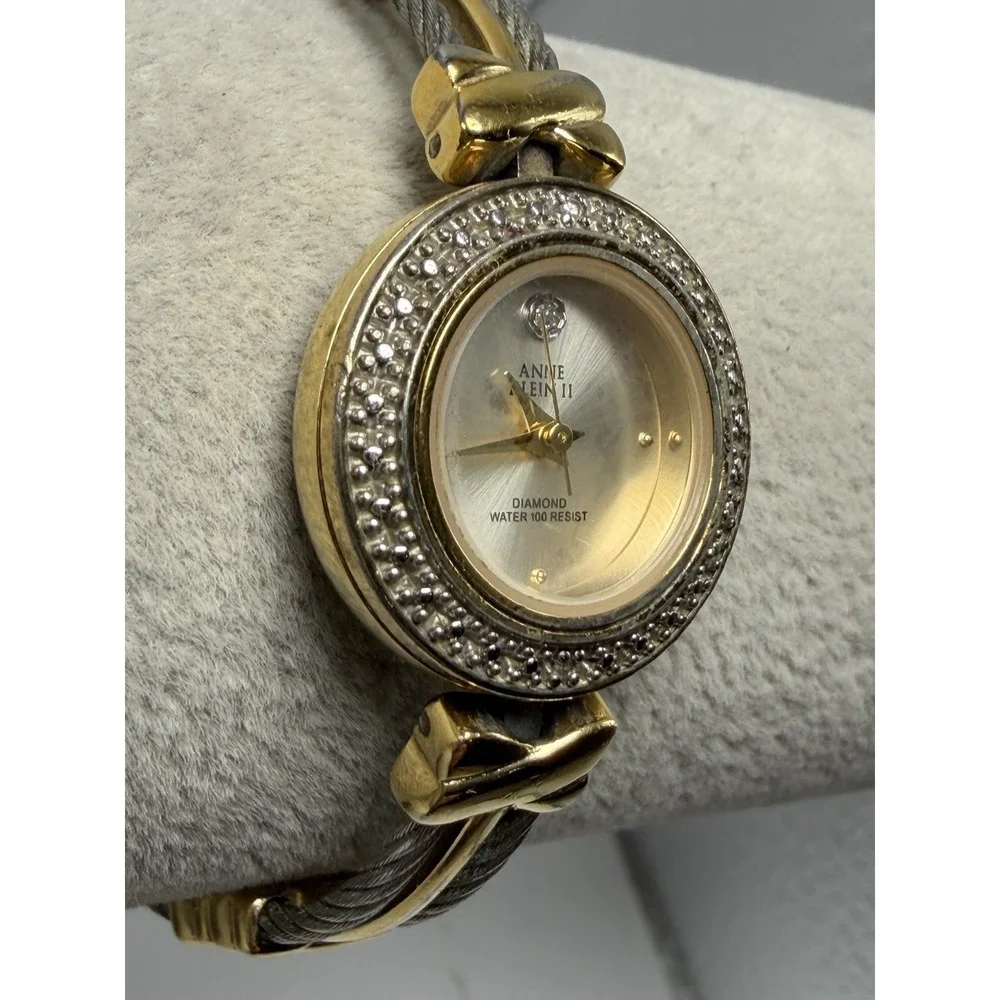 Anne Klein 10/3621 New Battery Ladies Watch 22MM 7